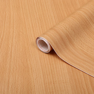 Medium Planked Beech Vinyl 450mm, Self-Adhesive