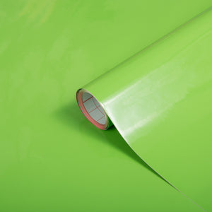 Gloss Light Green Vinyl 450mm, Self-Adhesive