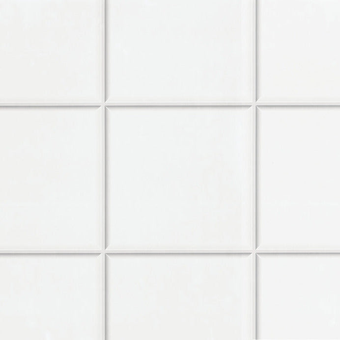 Vigo White Tile Vinyl (450mm, Self-Adhesive)