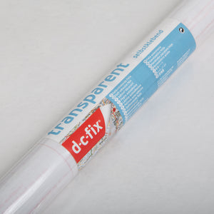 Clear Gloss Transparent Vinyl 450mm, Self-Adhesive