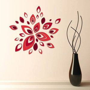 Fire 3D Foam Wall Stickers 23.7/15.3cm